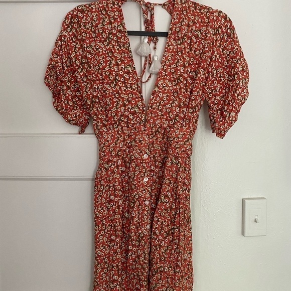 Faithful the Brand Boho Floral Mini Dress Size 4 - Picture 3 of 8